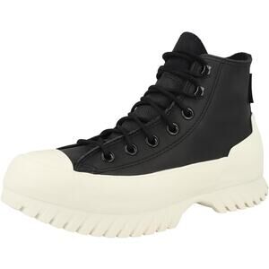 Converse Black and White Heeled Boots